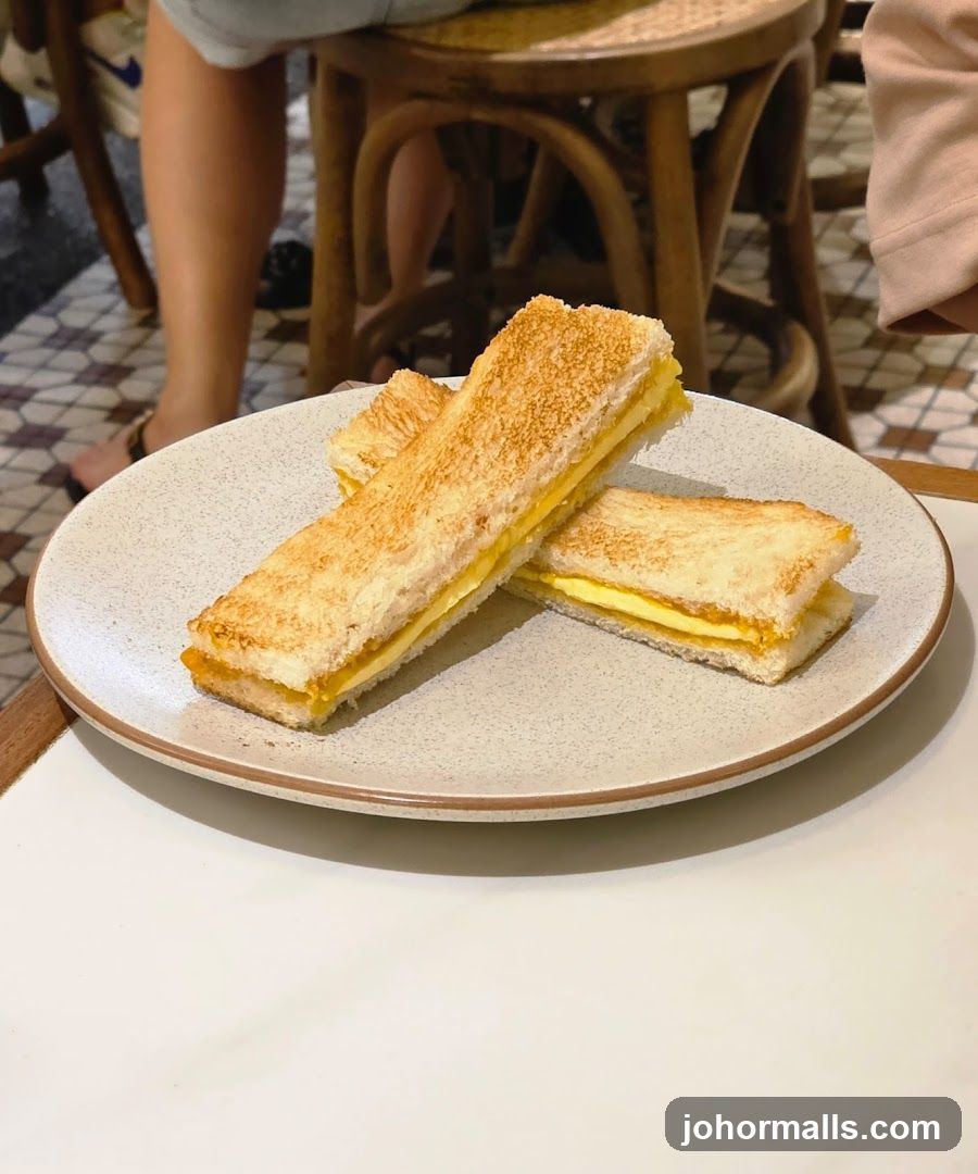 Toast with Butter and Kaya