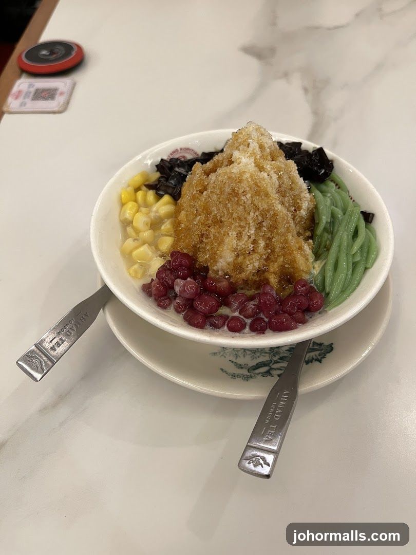 Dessert Bowl with Shaved Ice