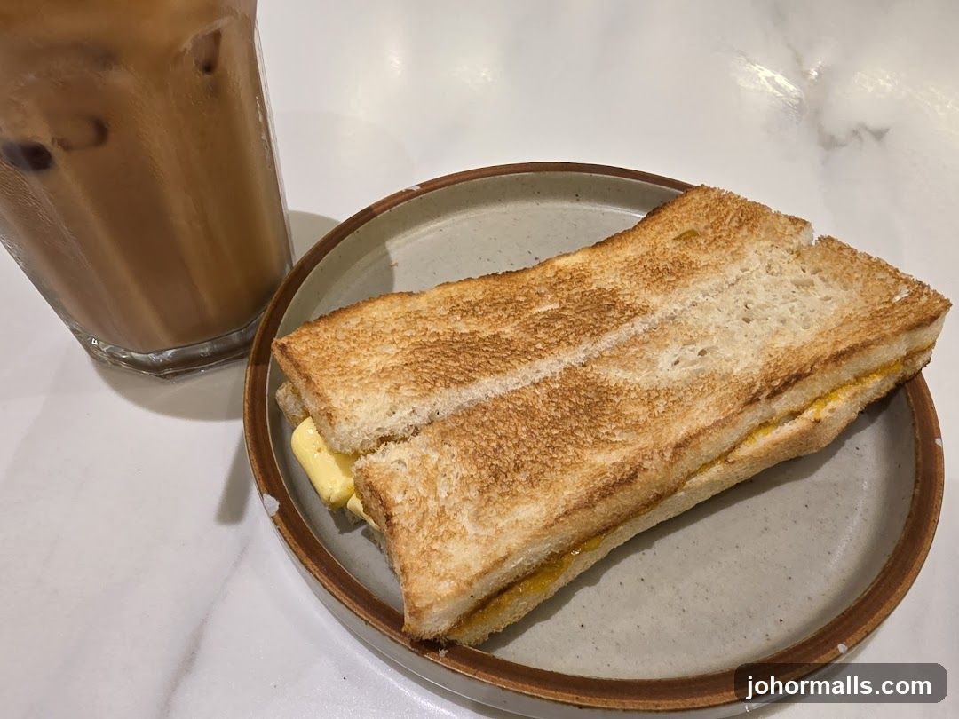 Toast and Iced Coffee