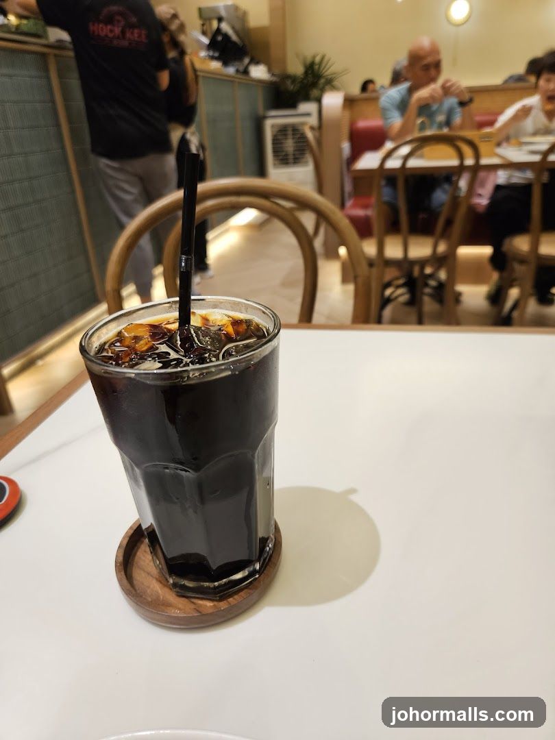 Iced Coffee at Restaurant