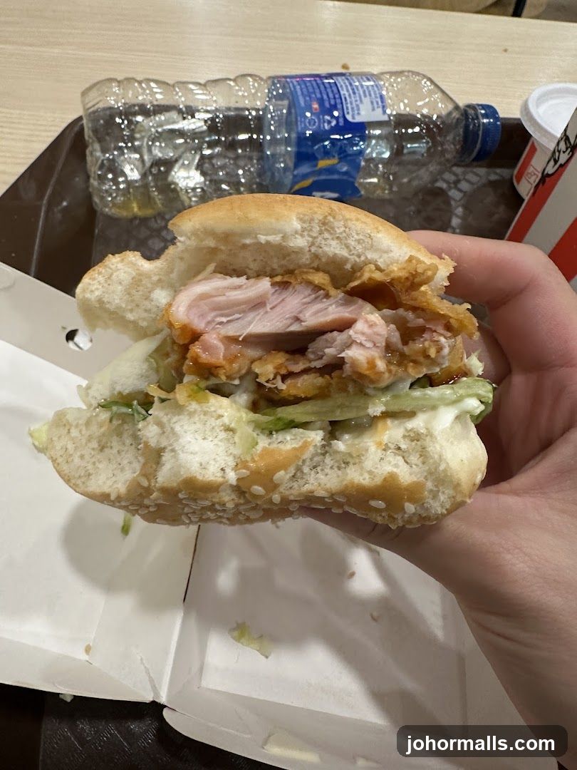 Fried Chicken Burger