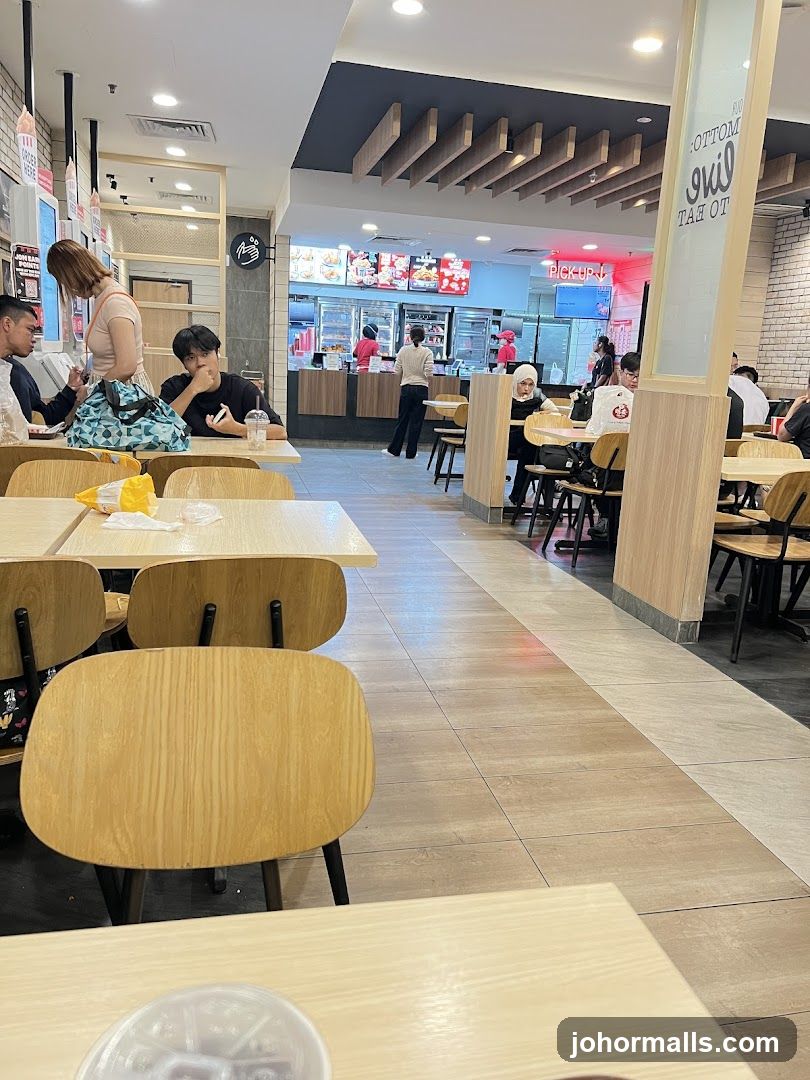 Fast Food Restaurant Interior