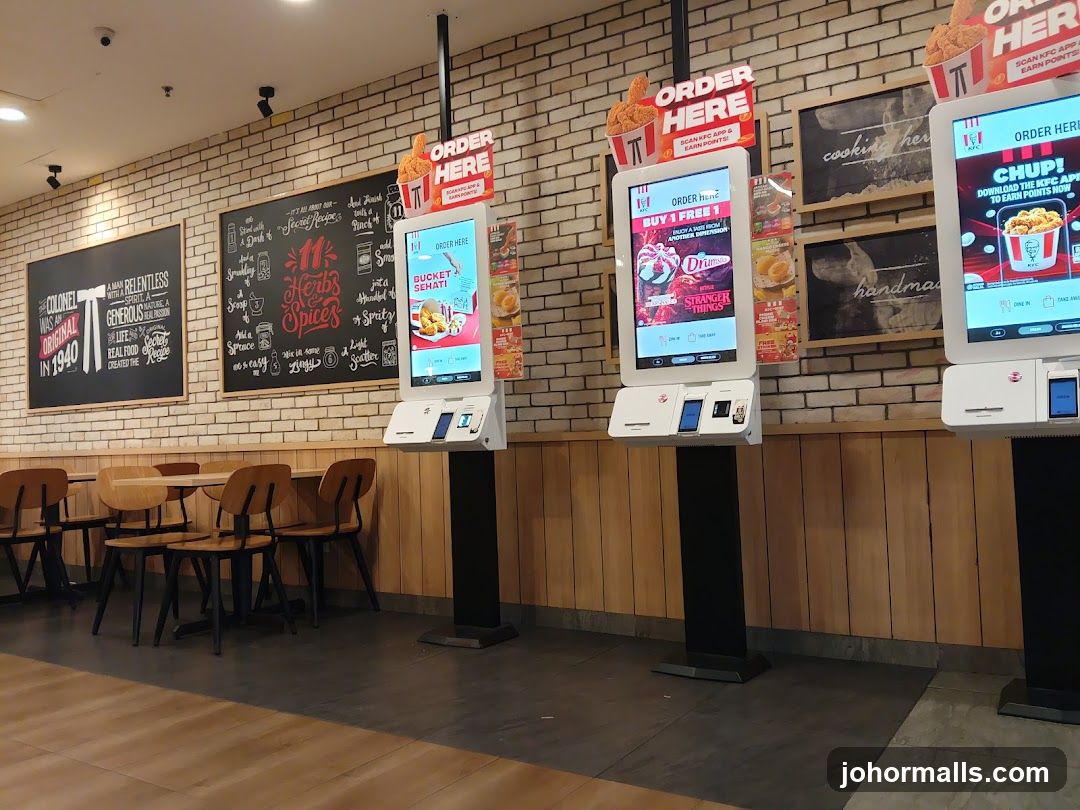 KFC Self-Order Kiosks