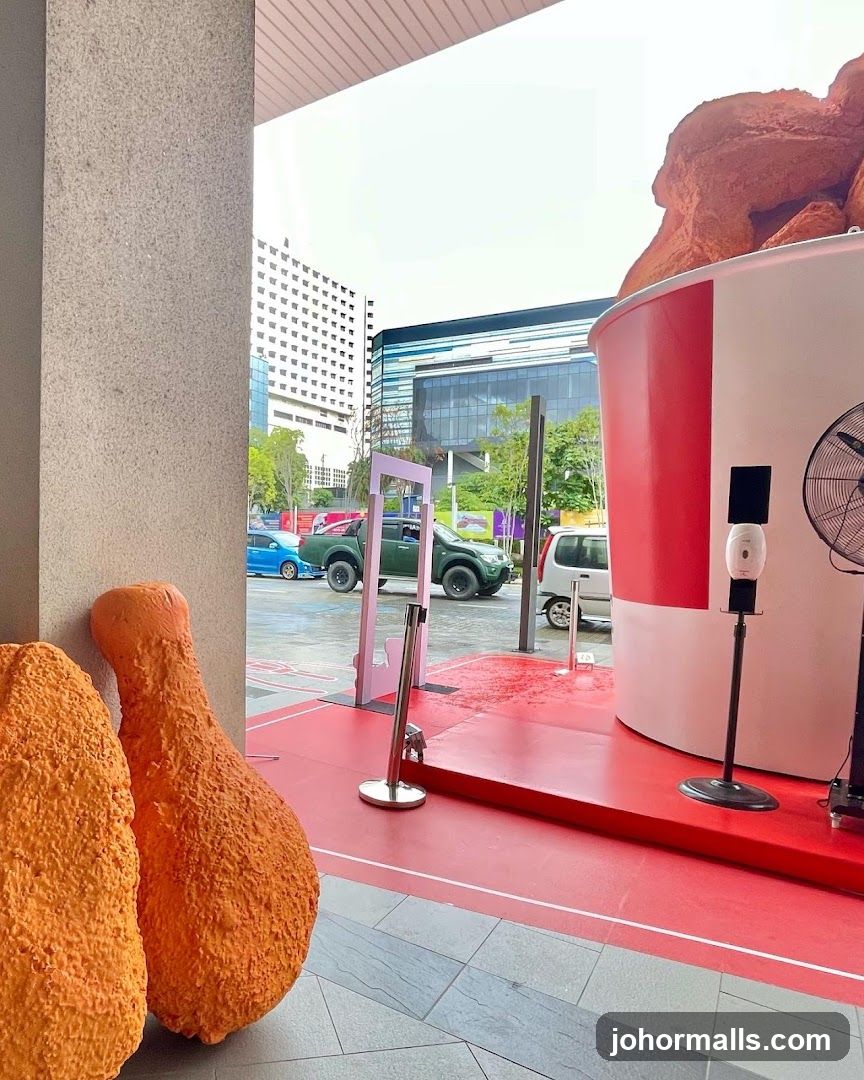 Giant Fried Chicken Drumstick Display