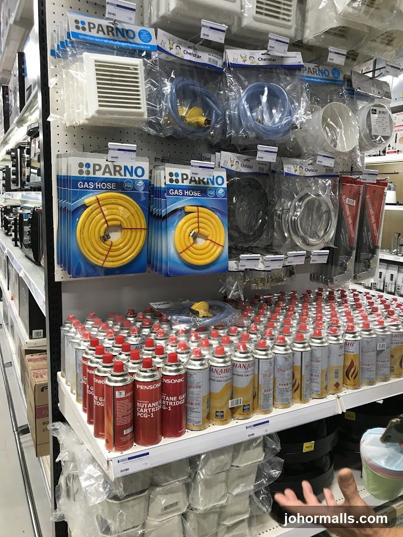 Butane Gas Cartridges and Hoses