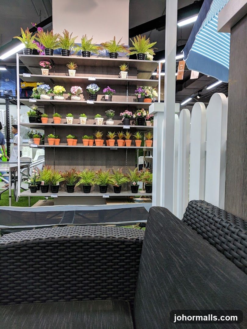 Artificial Plants Display