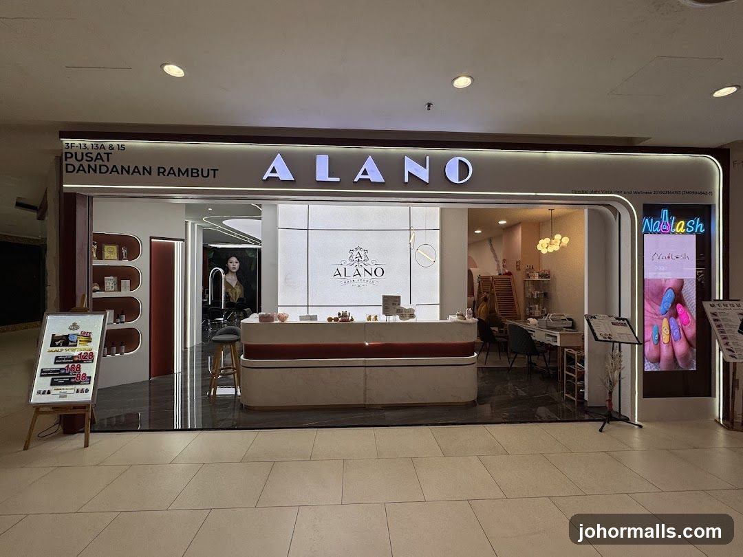 Alano Hair Studio Paradigm Mall JB