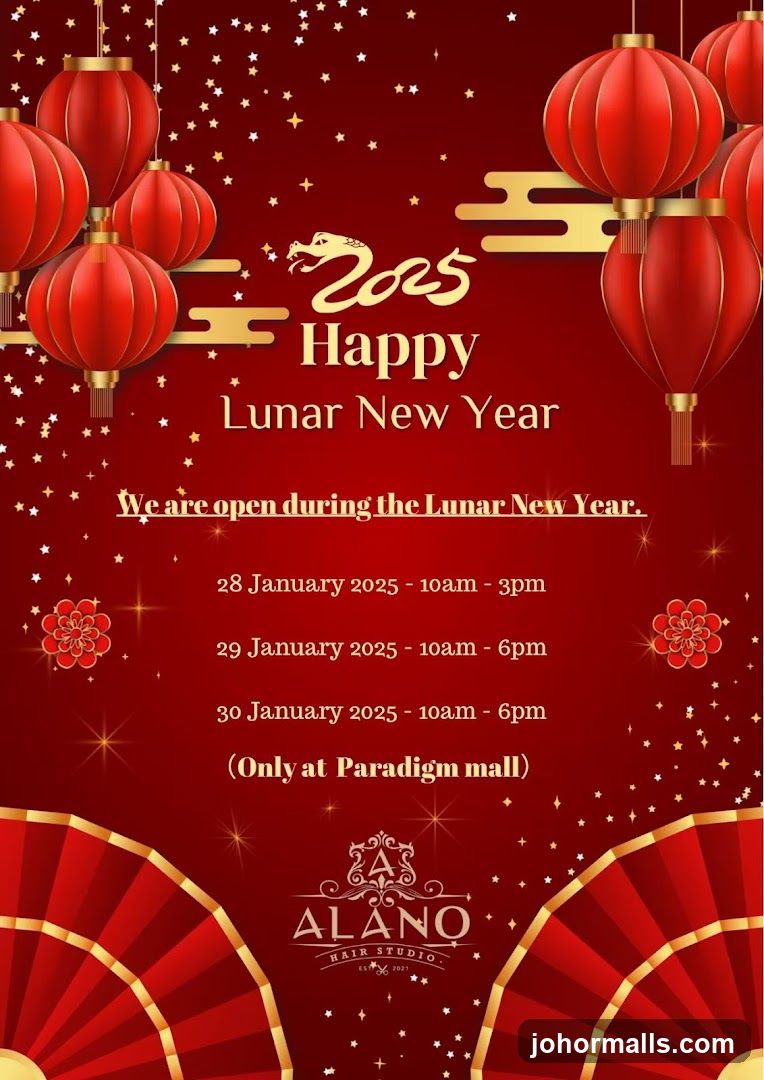 Lunar New Year Opening Hours