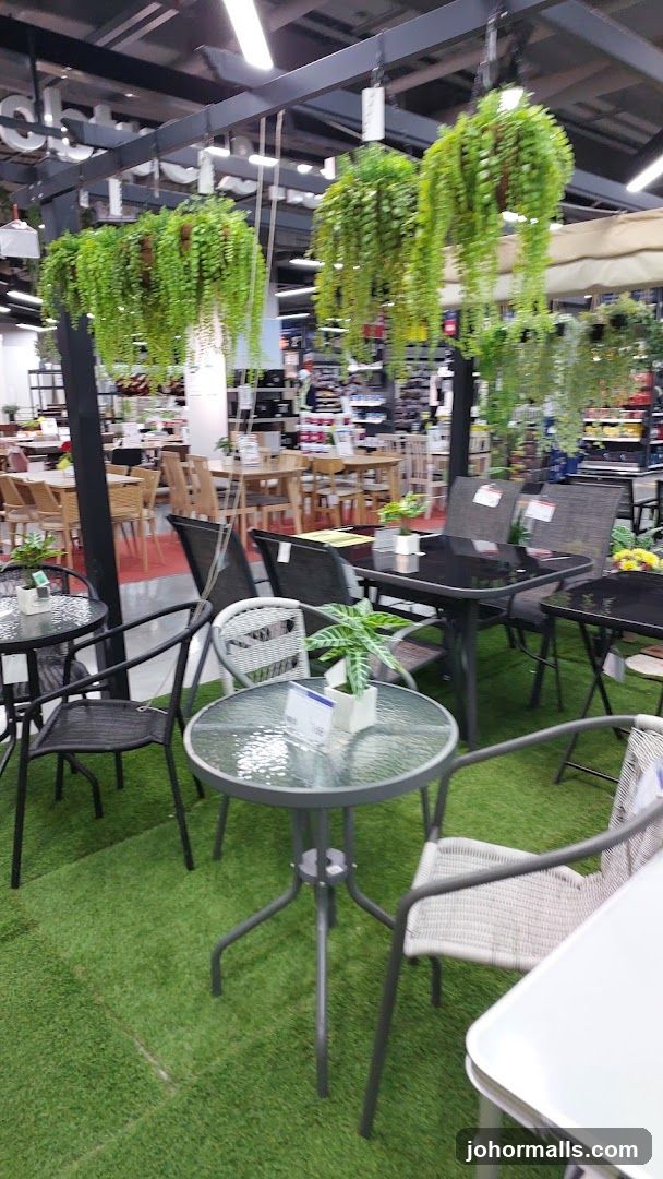 Outdoor Furniture Display