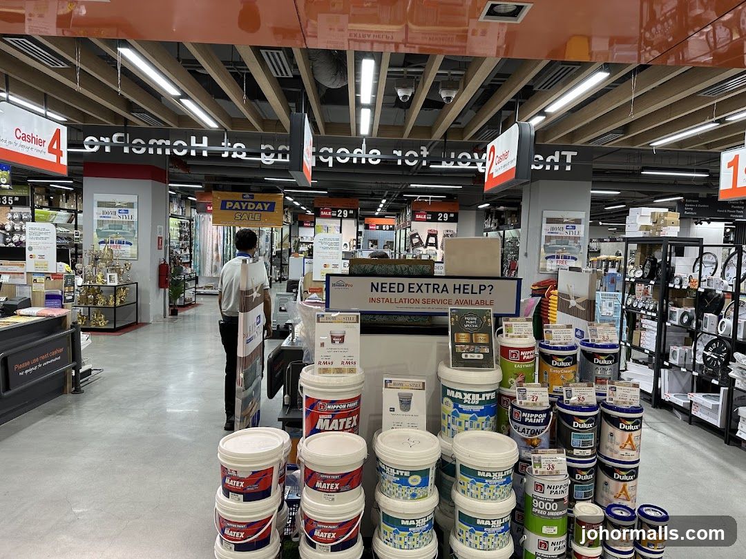 Paint Store Display