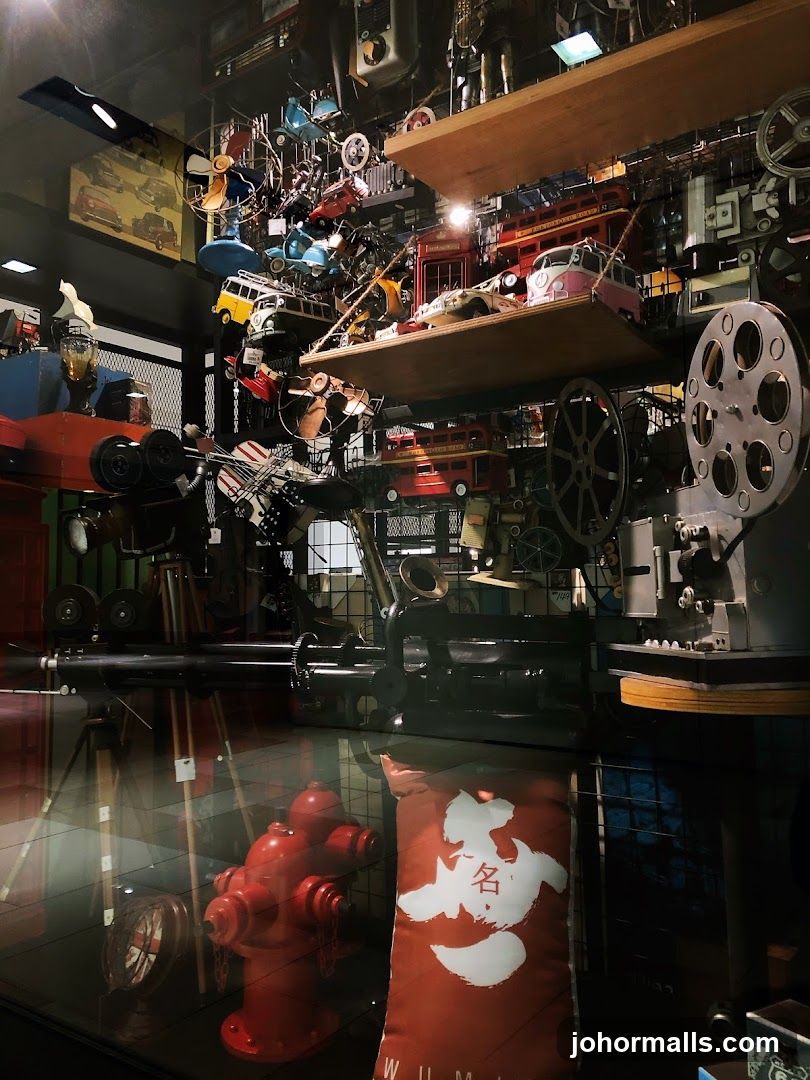 Interior Display of Vintage Items