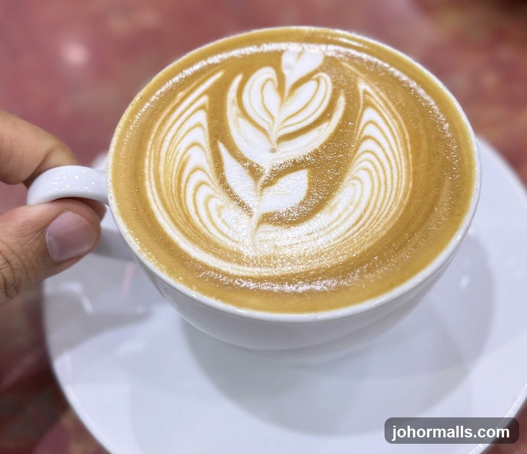 Latte Art Coffee Cup