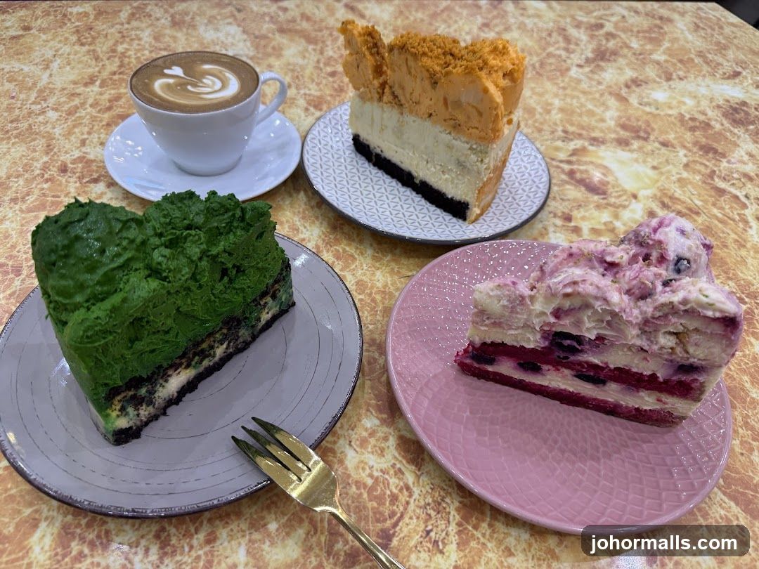 Table with Desserts and Coffee