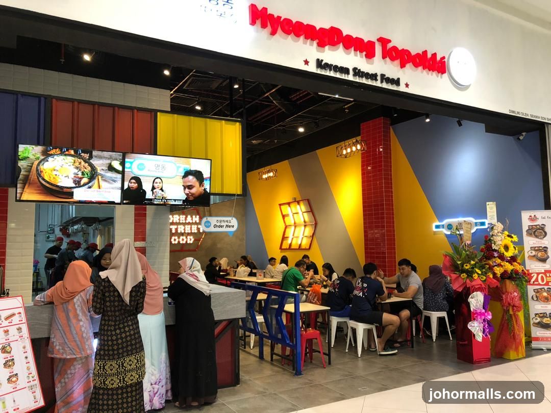 MyeongDong Topokki Paradigm Mall Johor Bahru