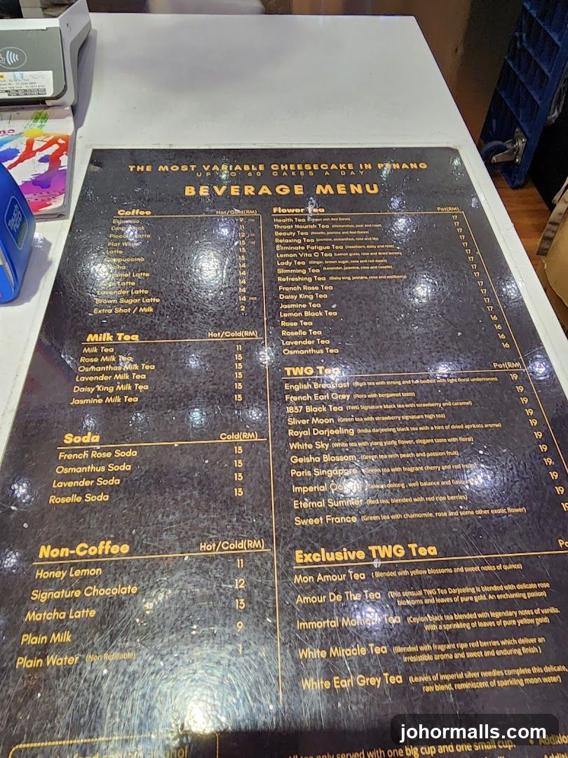 Beverage Menu