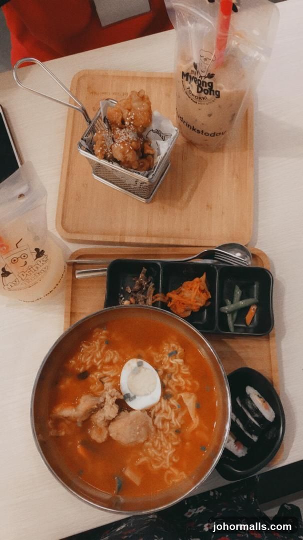 Food and Drink Set at Myeongdong TofuKk