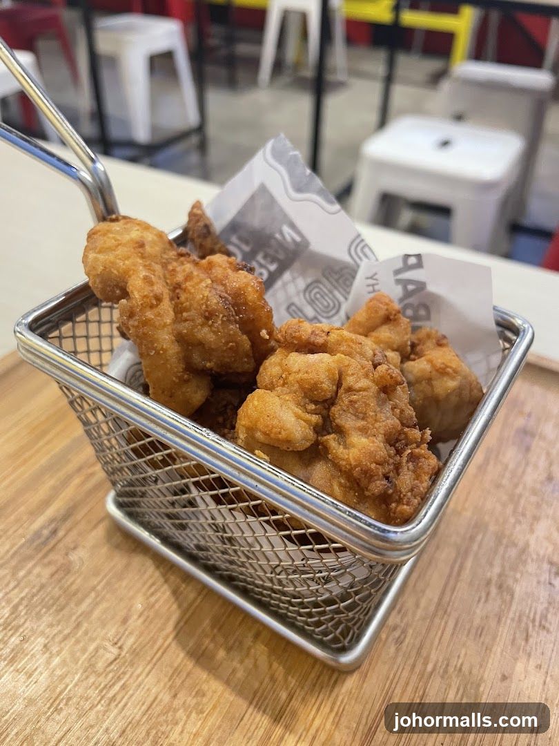 Fried Chicken in Basket