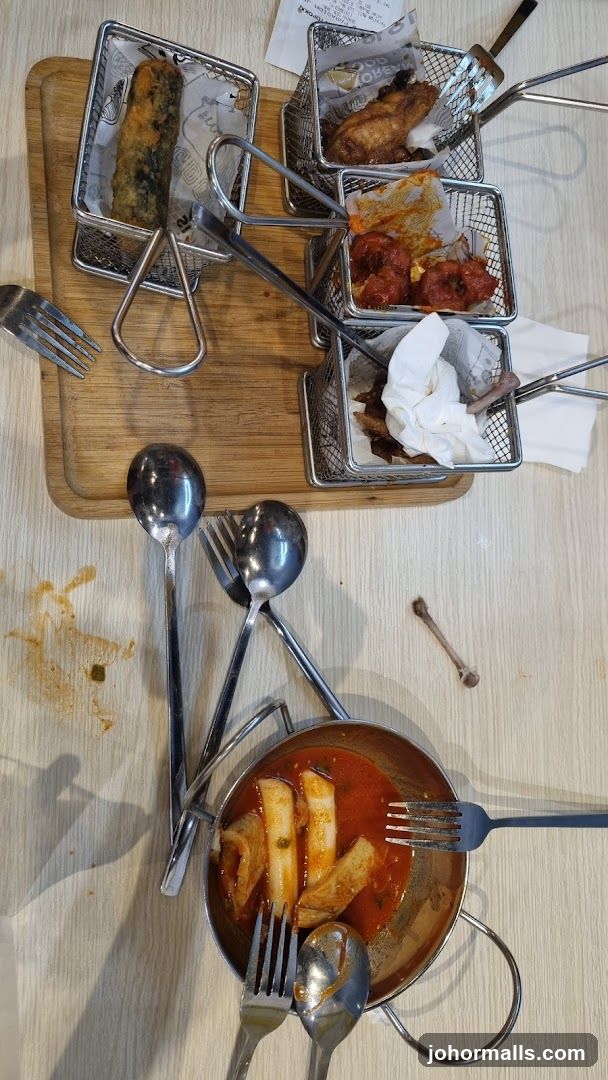 Tabletop Food Setup