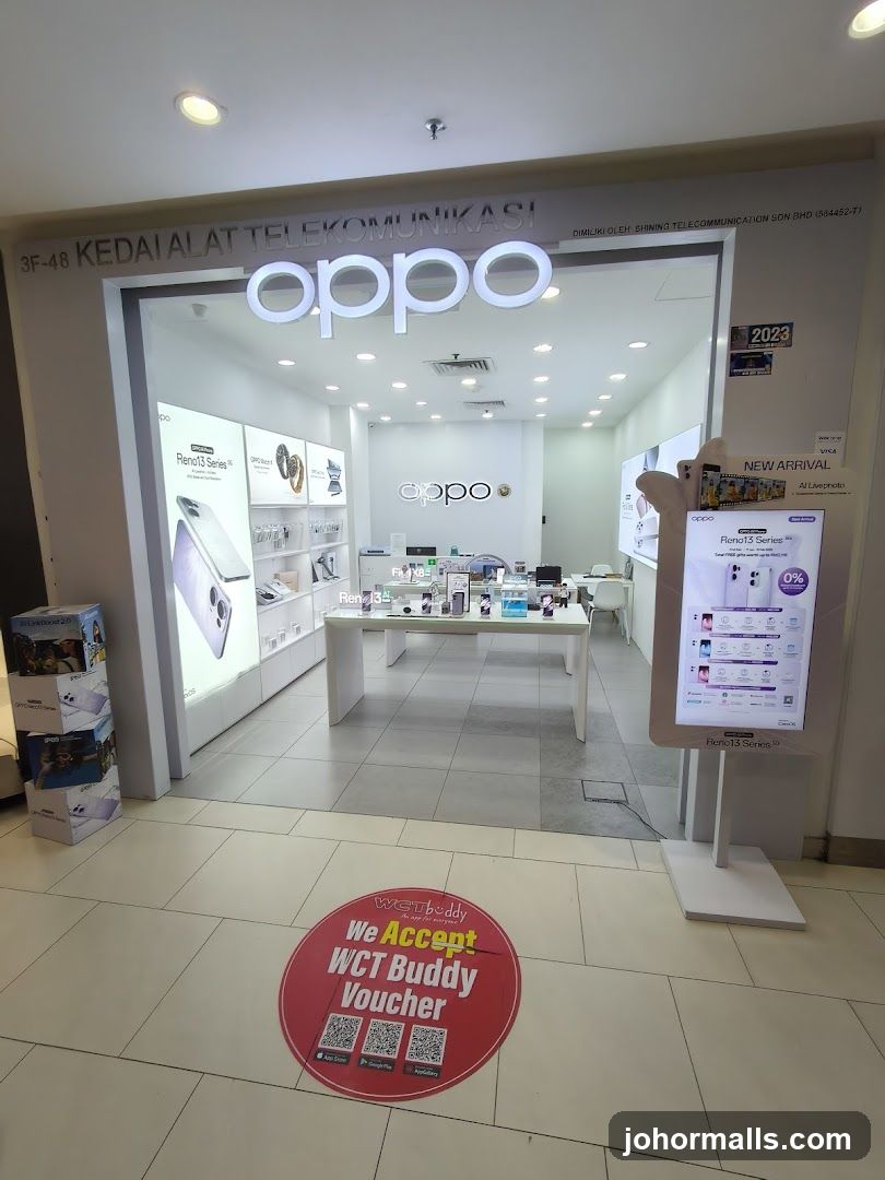 OPPO EXPERIENCE STORE JB PARADIGM MALL