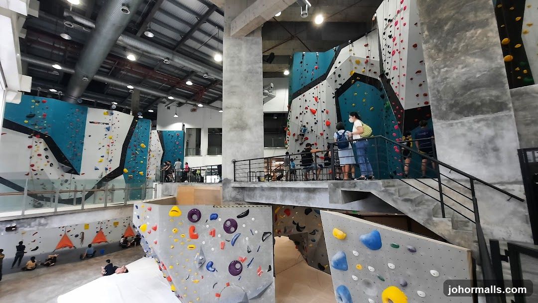 Indoor Climbing Gym Interior