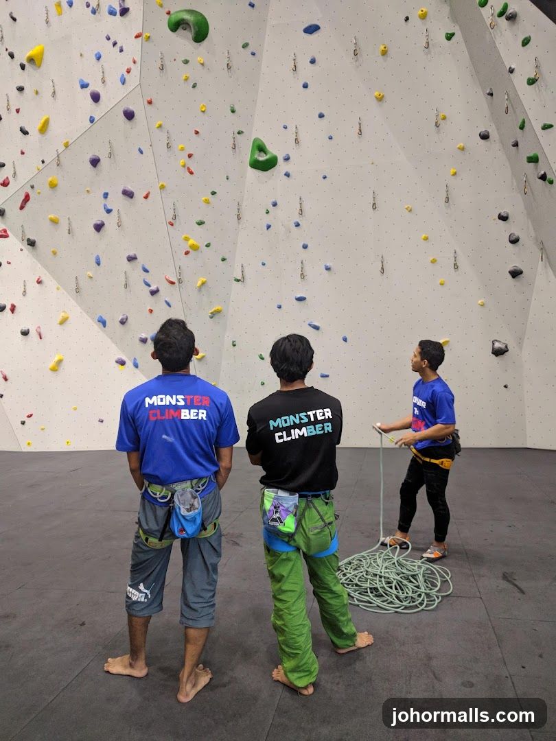 Climbing Gym Interior