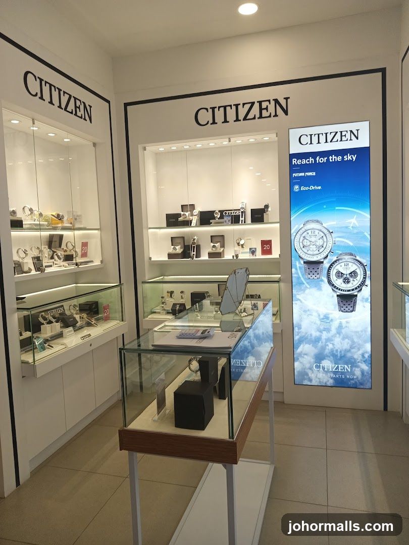 Citizen Watch Store Interior
