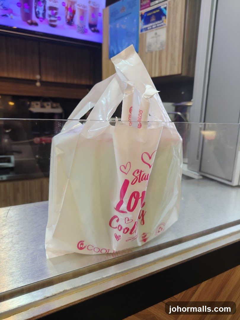 Cooling Bag at Counter