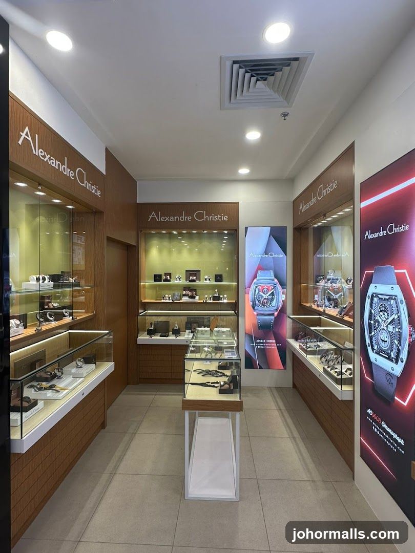 Alexandre Christie Watch Store Interior
