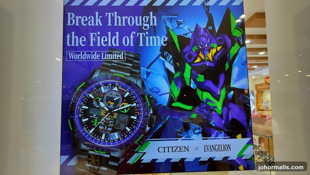 Citizen x Evangelion promotional poster