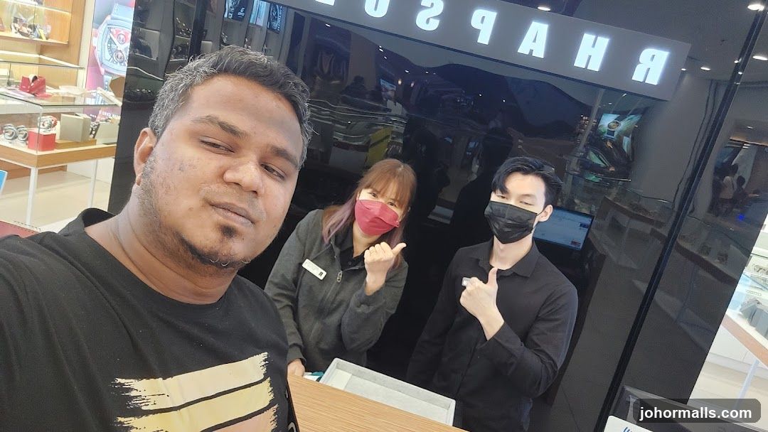 Inside a retail store