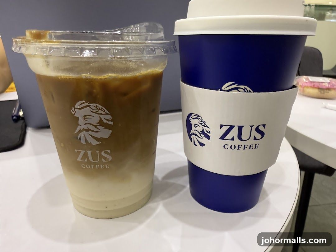 ZUS Coffee beverages