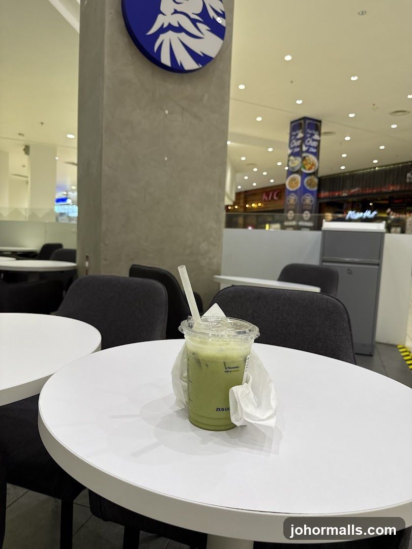 Interior seating area