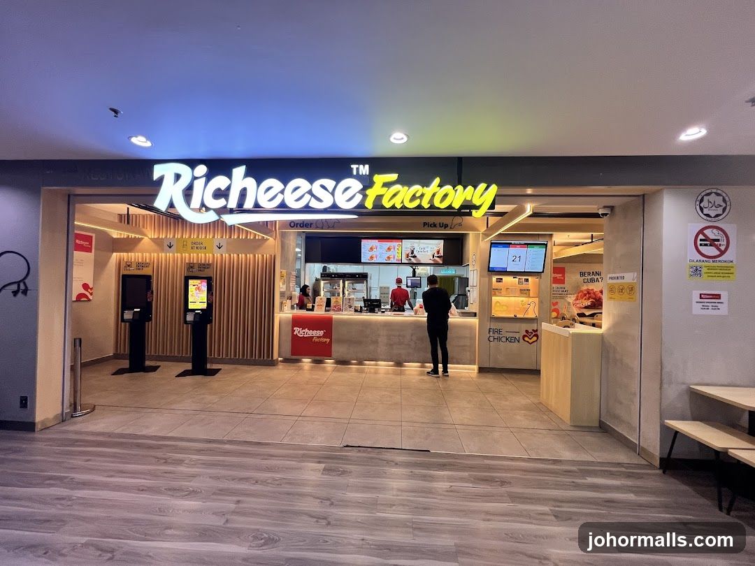 Richese Factory storefront interior
