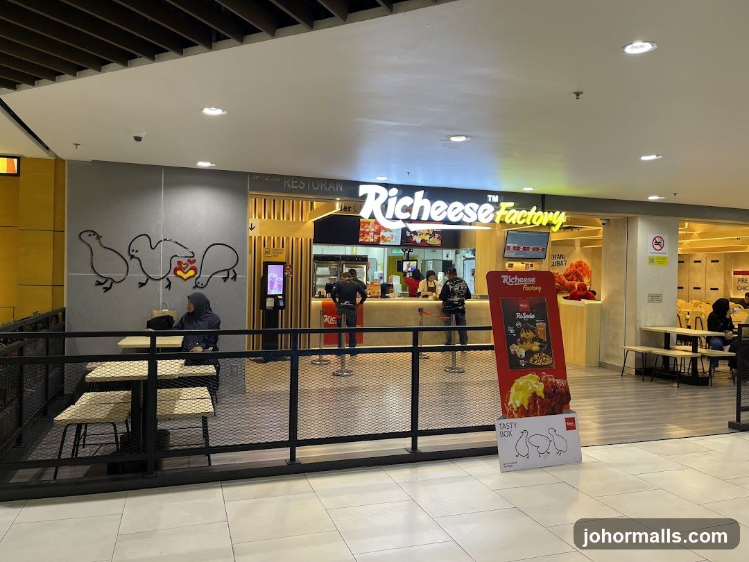 Richese Factory storefront interior view