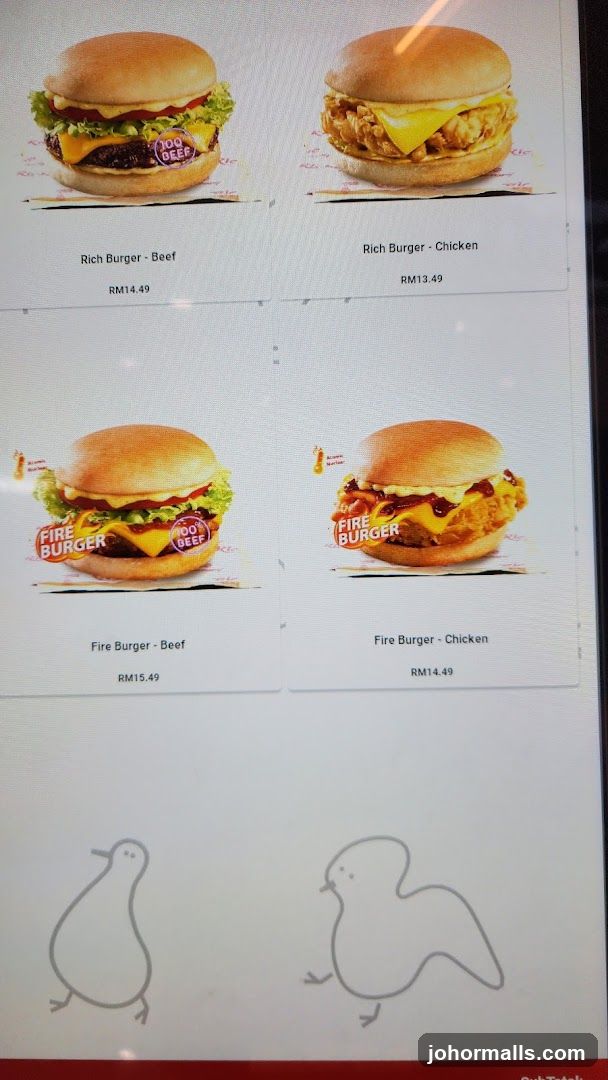Burger Menu