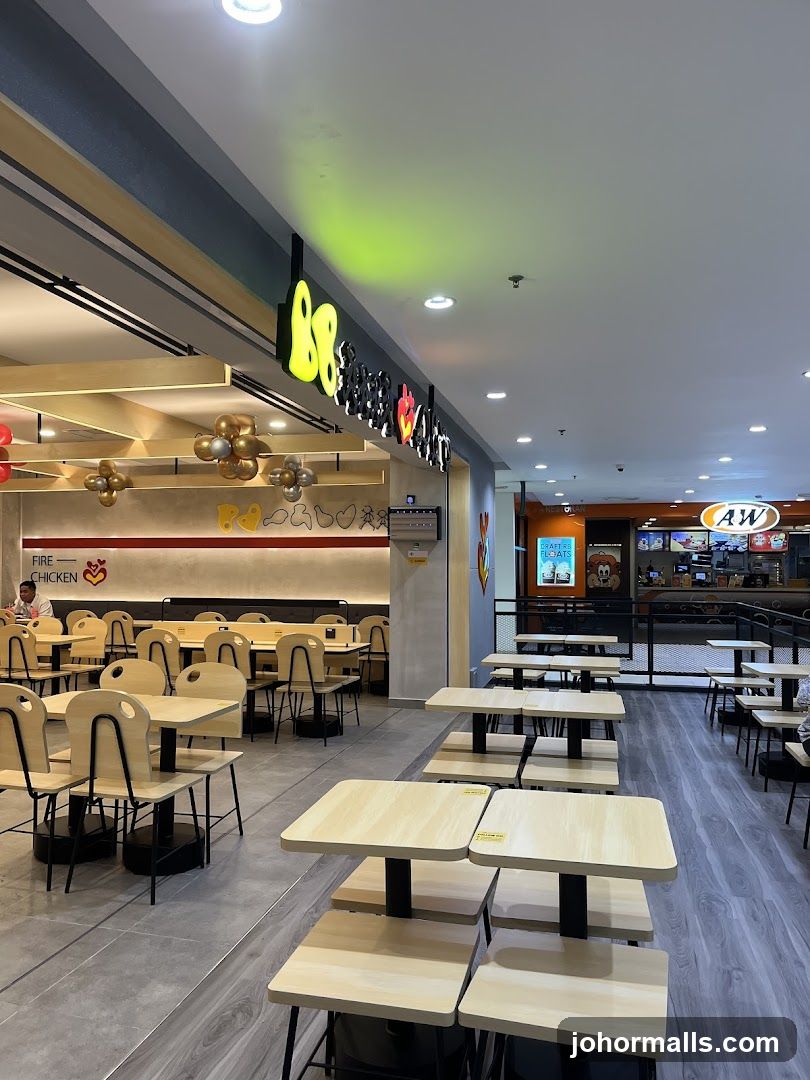 Food court interior