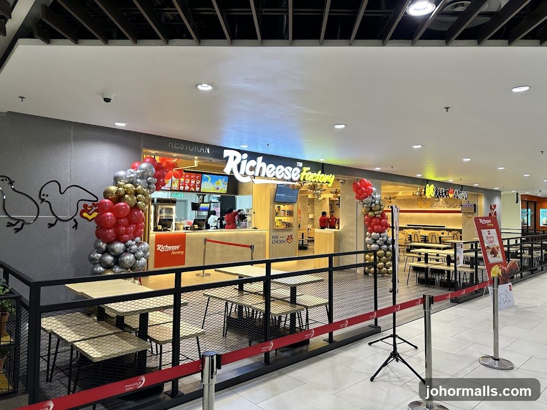 Richese Factory storefront interior view