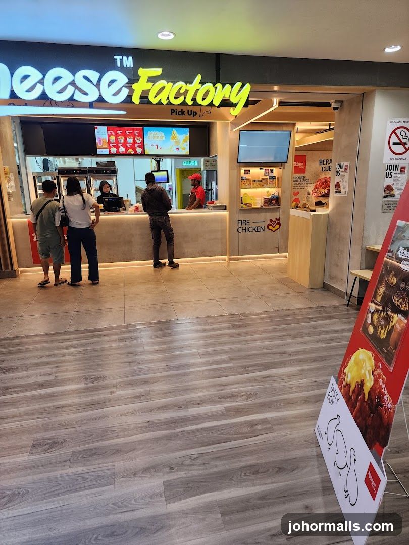 Cheese Factory Pickup Counter