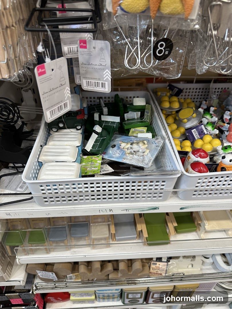 Store Interior Shelf Display