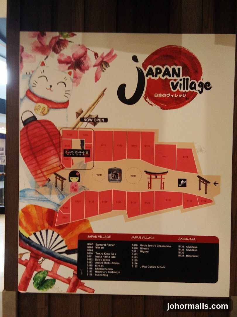 Japan Village Map