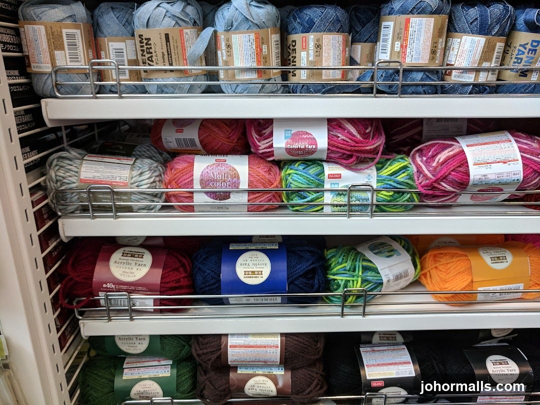 Yarn Display in Store
