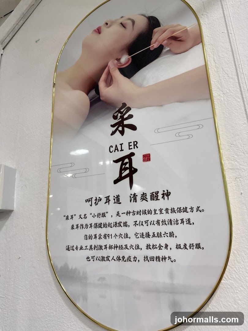 Advertisement Poster for Ear Care Service
