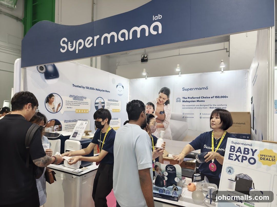 Supermama Lab Booth at Baby Expo