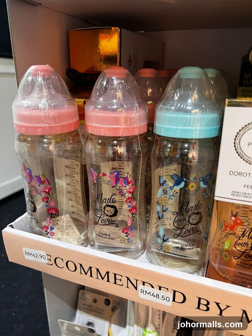 Baby Bottles Display