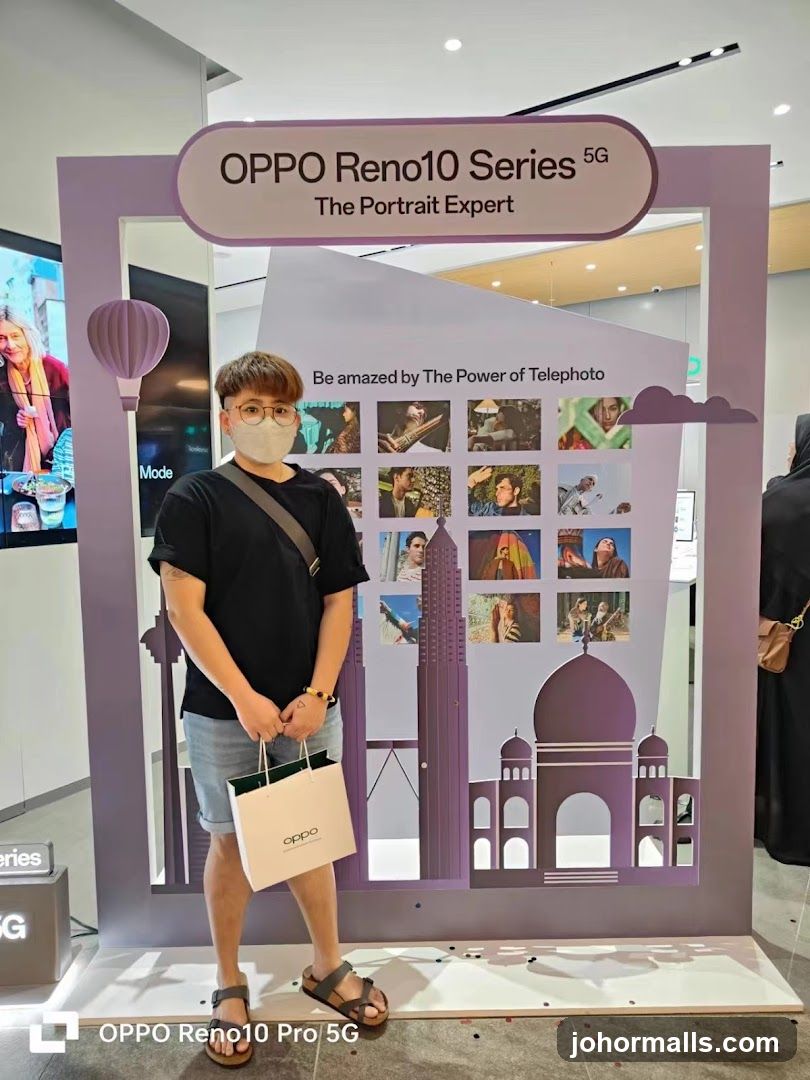 OPPO Reno10 Series 5G Exhibition Booth