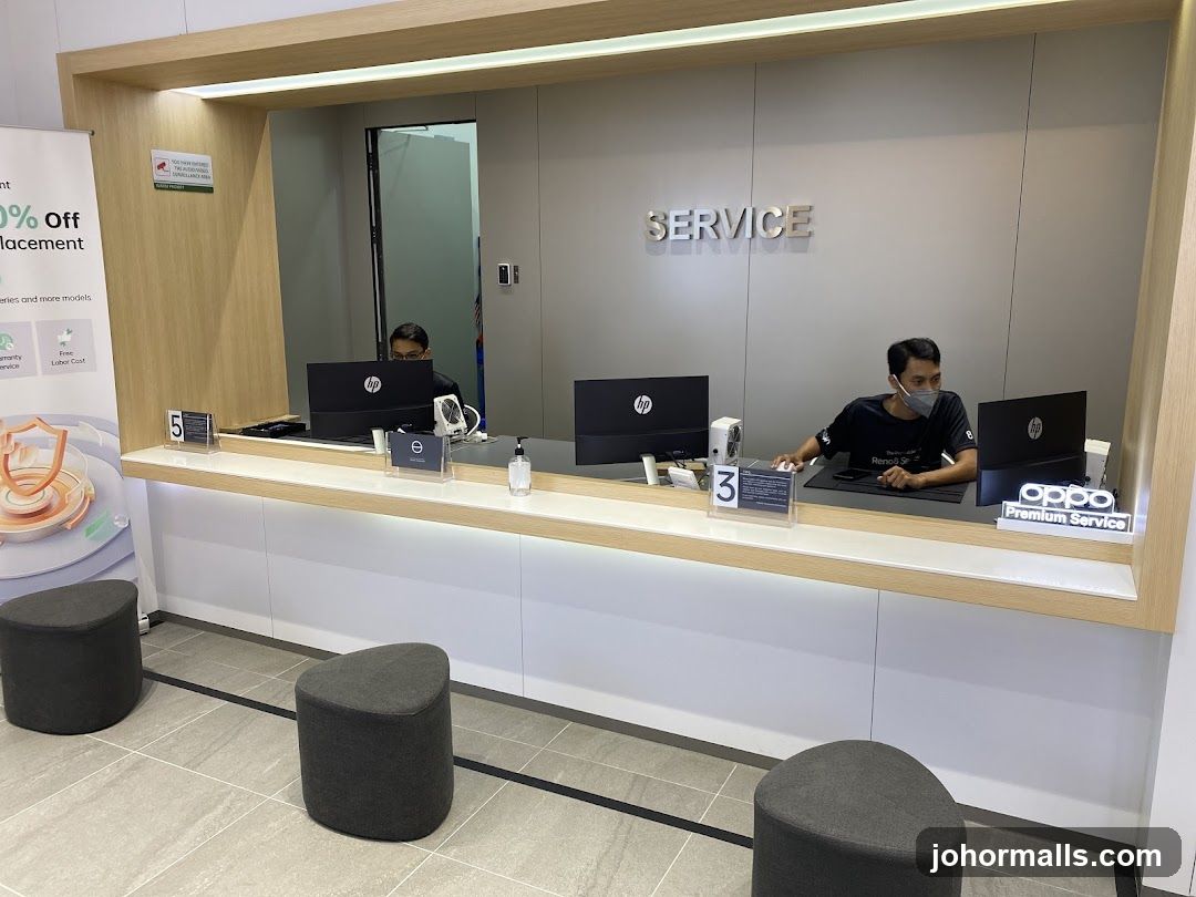 Service Counter Interior