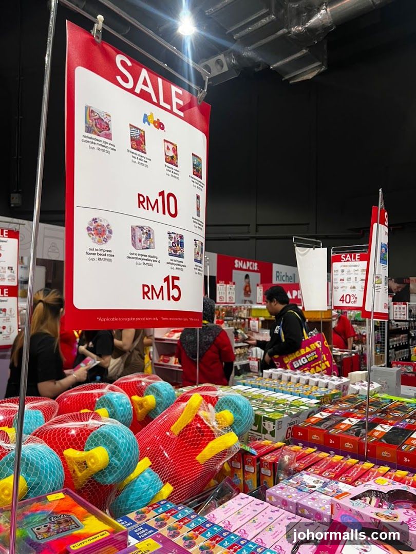 Retail Store Interior Sale Display