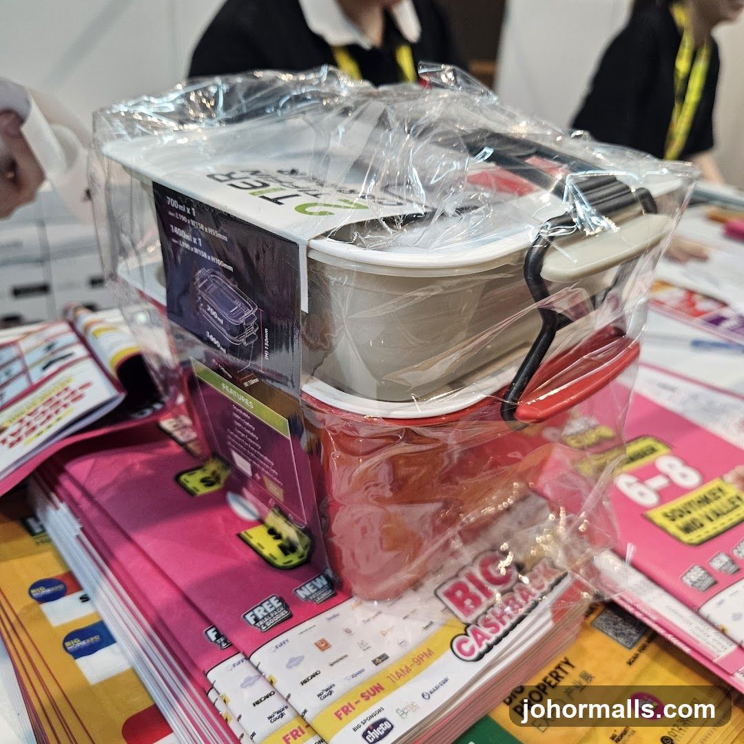 Product Display at Event Booth