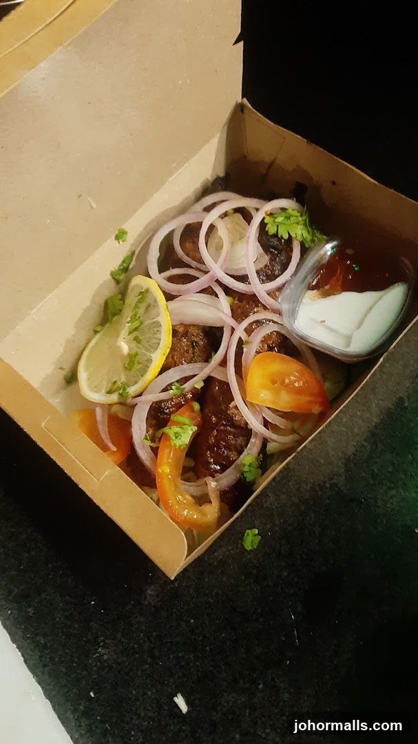 Food in cardboard box