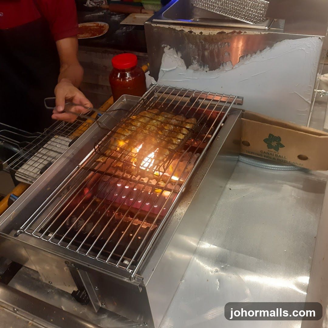 Grilled Food Preparation